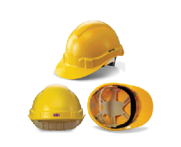 Proguard Advance ABS White Helmet c/w Chin Strap