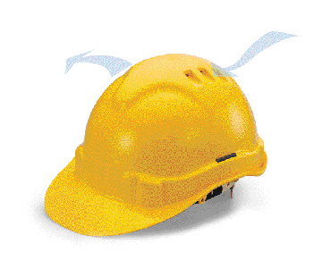 Proguard HG2-WHG3RS Advantage II Vented Safety Helmet