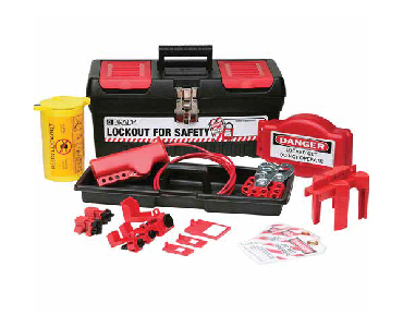 Brady 105955 Personal Valve & Electrical kit c/w 3-keyed Alike Safety Padlocks