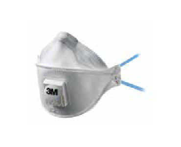3M™ 9322 A+ / A+ Aura™ Folded Maintenance Free Respirator